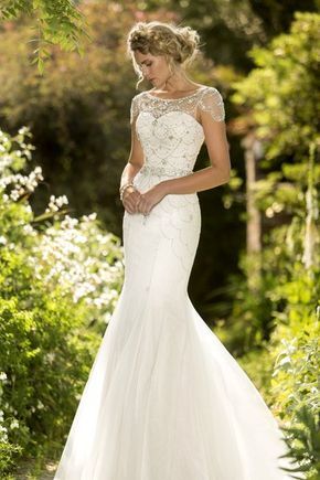 Best 25 Contemporary Wedding Dresses Ideas On Pinterest Amy Love This Minus The Fishtail For Contemporary Wedding Dresses And Vintage Inspired