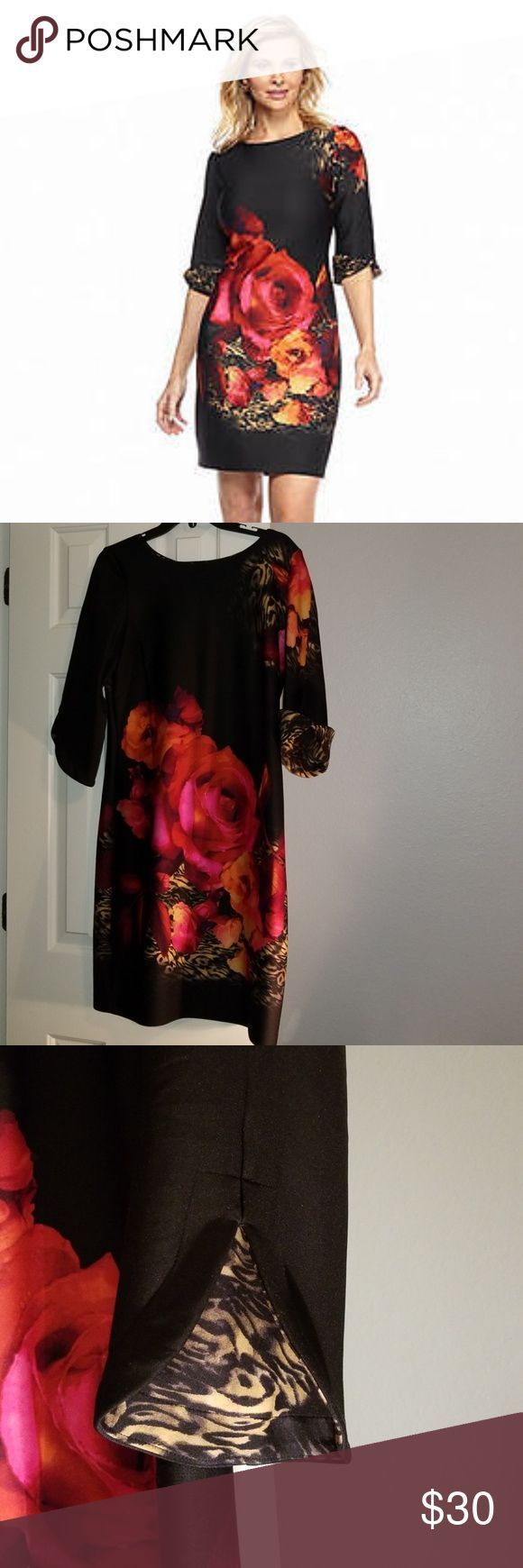 Floral Dress Beautiful dress. Worn once for a work event at winery. I’m 5… Floral Dress Beautiful dress. Worn once for a work event at winery. I’m 5…