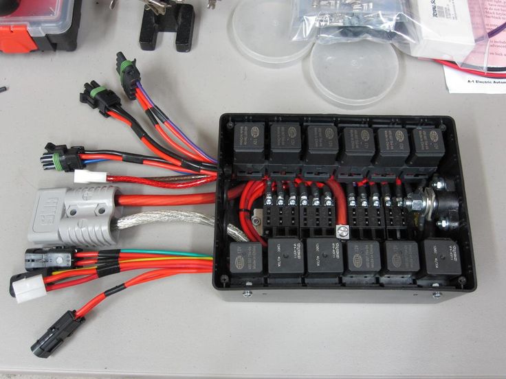 Custom Relay Panels – CE Auto Electric Supply ... kurrent electric car fuse box diagram 