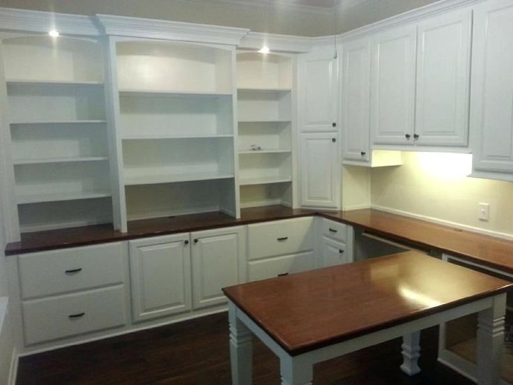 Built In Home Office Cabinets With Work Station And Freestanding Desk Depot Of Bookshelf Design Home Office Cabinets Bookshelf Desk, Custom Office Cabinets Home Depot