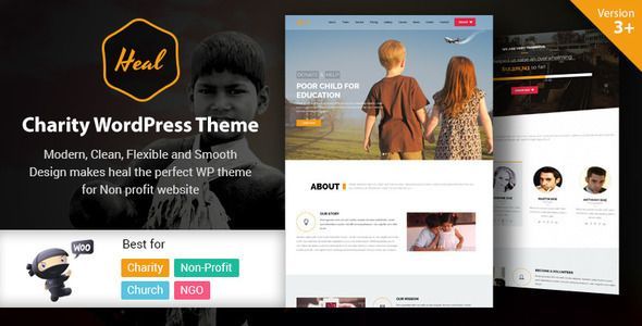 Theme Helpme 2 2 Nonprofit Charity Wordpress Theme