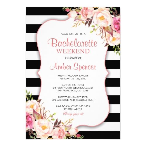 bachelorette invitations template
