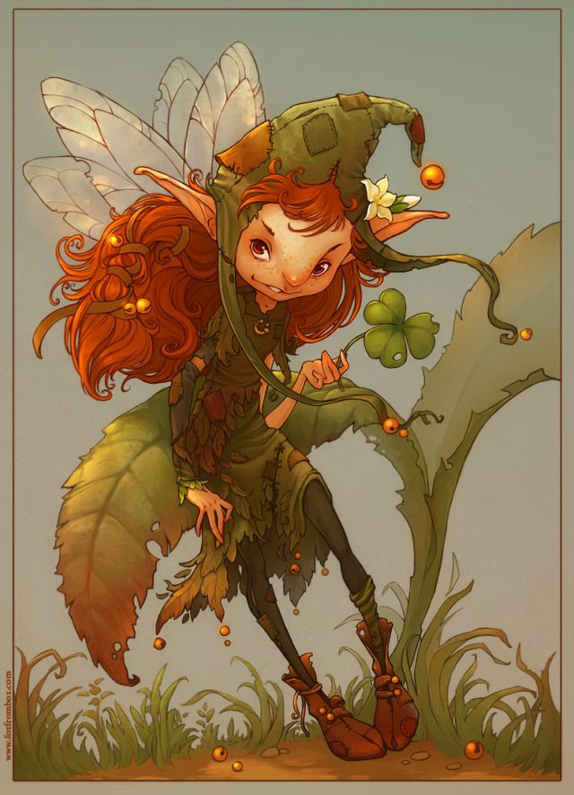Anime fairies and pixies