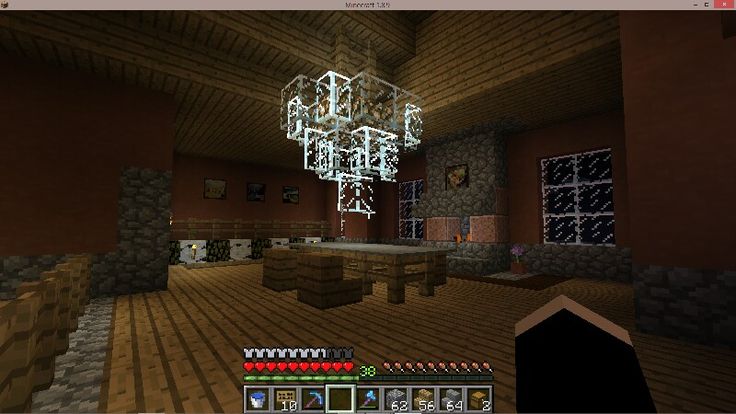 My Chandelier How To Make A Minecraft Houses Interior Chandelier Minecraft Houses, How To Make Chandelier Minecraft