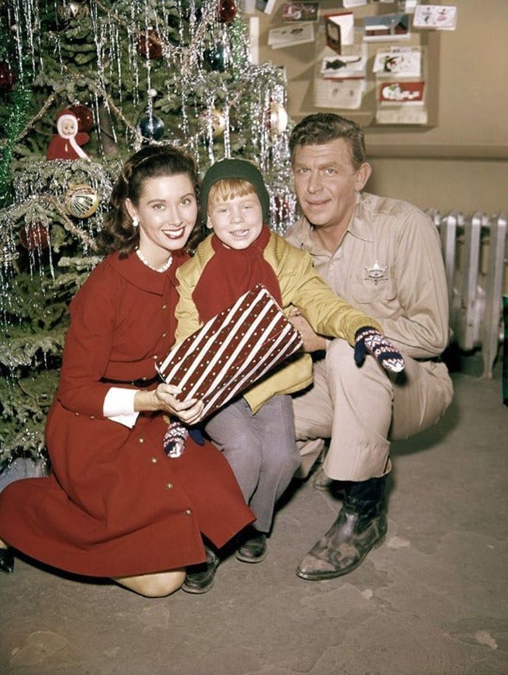 8x10 The Andy Griffith Show Framed Print in 2020 Vintage christmas photos, Vintage christmas