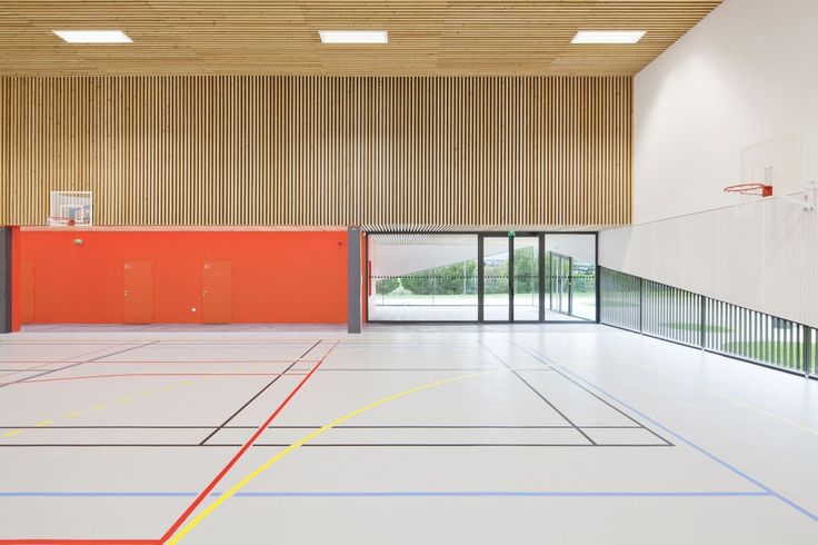 Outdoor teacher school gym