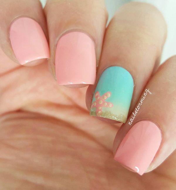 Gently pink gel is always in fashion for ladies.