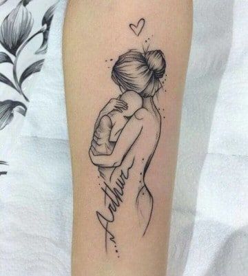 Algunas ideas para tatuajes de bebes recien nacidos | Tatuajes de ...