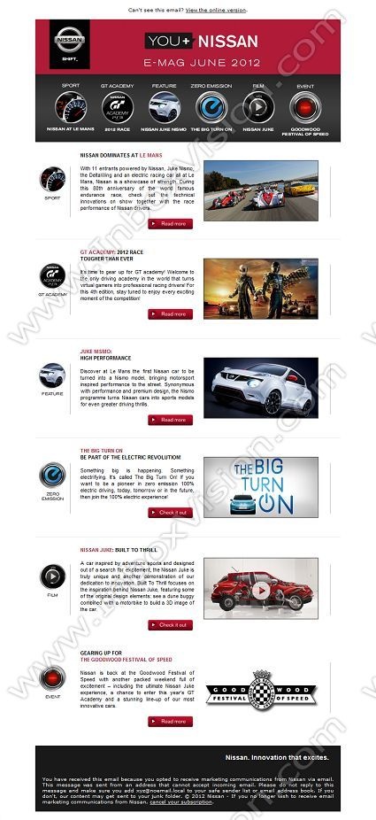 116 best car newsletter images on pinterest website designs email automotive news letter