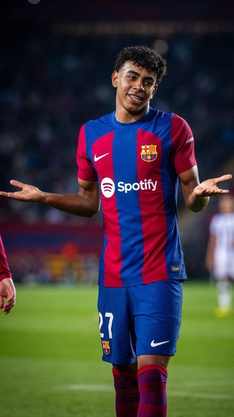 Lamine Yamal | Barcelona players, Fc barcelona neymar, Fc barcelona players