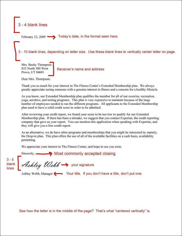 business format paper
