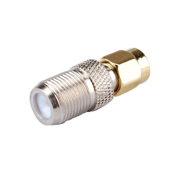 10pcs RP SMA Female male pin to F-Type Female Jack Coax RF Adapter Connector