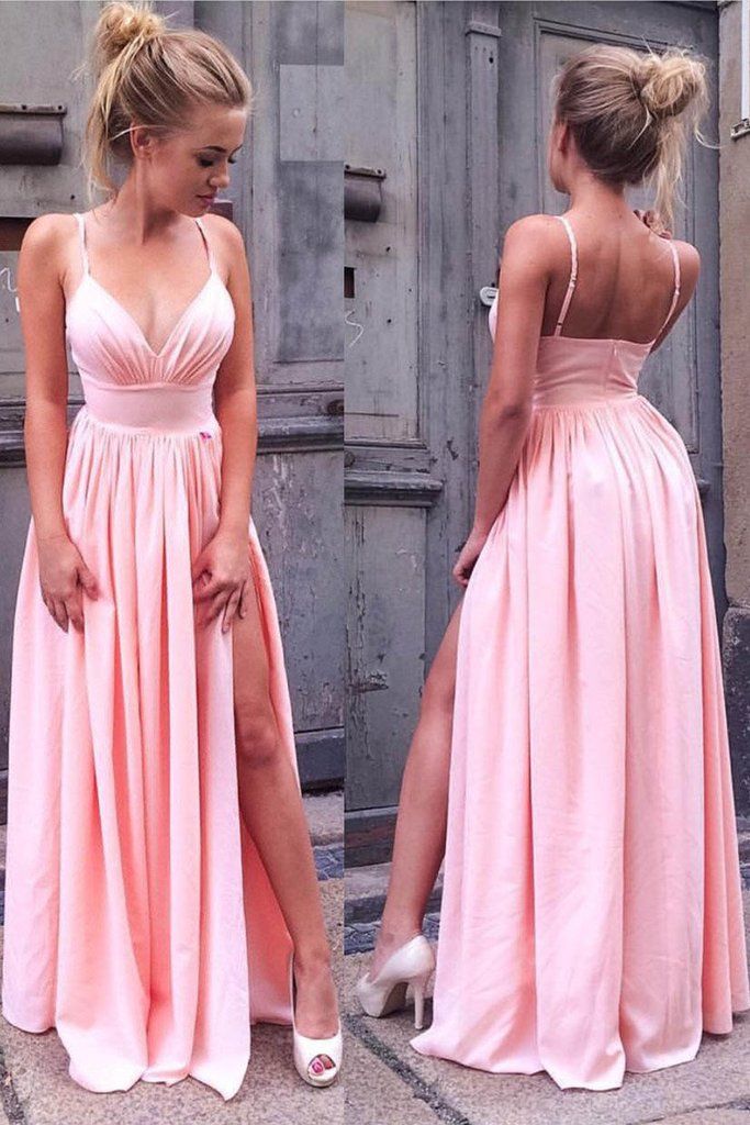 Prom Dresses 2018 Ball Gown with Straps
