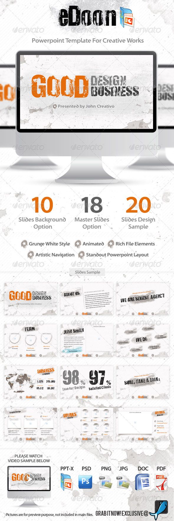 business presentation sample