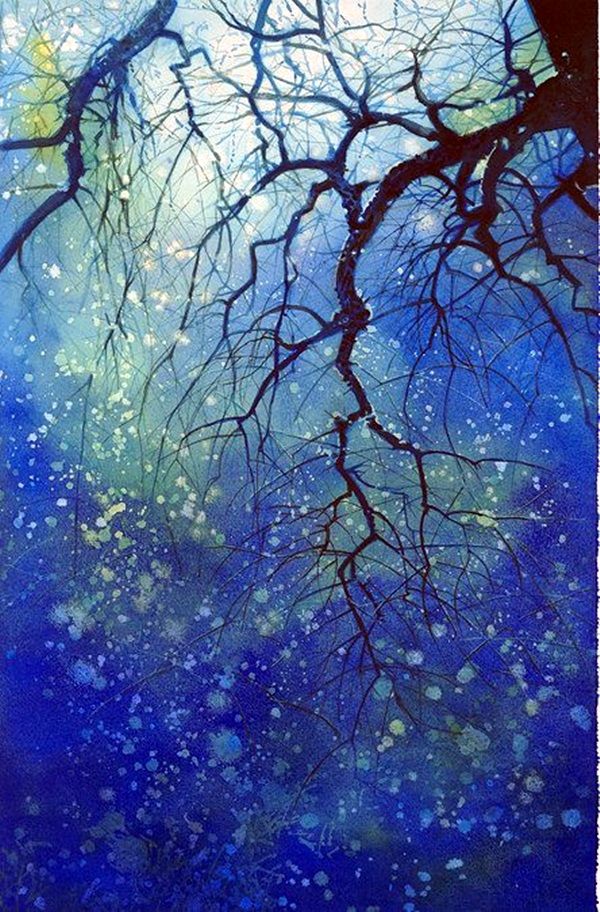 286 best Watercolor night sky images on Pinterest | Night skies ... 286 best Watercolor night sky images on Pinterest | Night skies ...