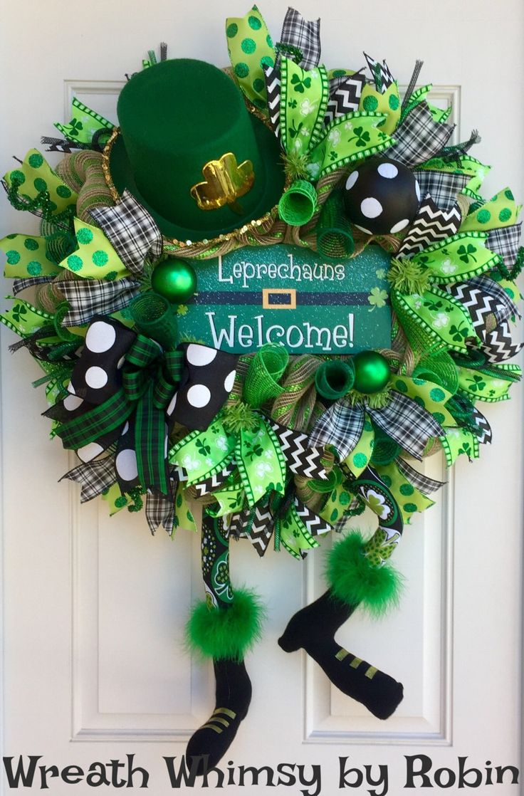 Spring wreath St Patrick day wreath St patrick decor,wreath for front door wreathe Spring wreath St Patrick day wreath St patrick decor,wreath for front door wreathe