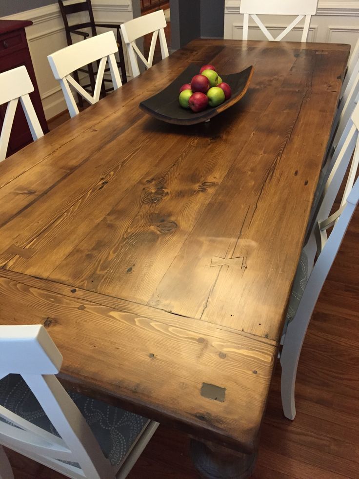 35 Best Diy Farmhouse Table Plans For Your Dining Room