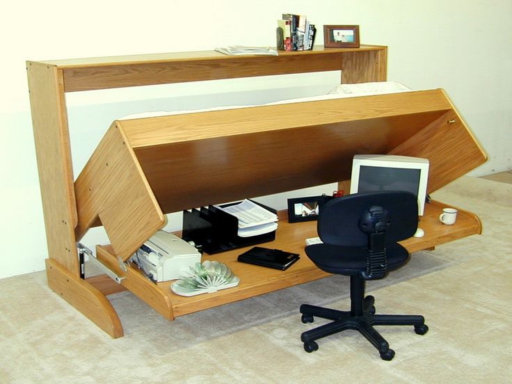 Hidden Beds Space Saving Solution Murphy bed desk ...