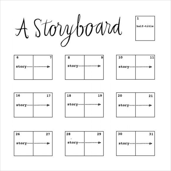 free storyboard templates