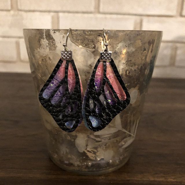 Download Butterfly Earring Svg Butterfly Wing Earring Templates Etsy Butterfly Wing Earrings Wing Earrings Earring Template