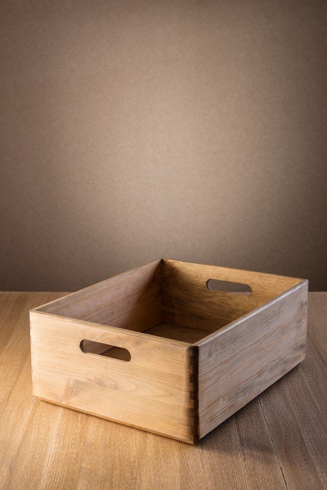 Empty Wooden Box On The Table Furnituredesign Furniture Design Wooden Boxes Furniture