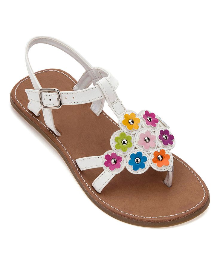 rachel shoes white pink studded flower lil gabi sandal by rachel rachel shoes white pink studded flower lil gabi sandal by rachel