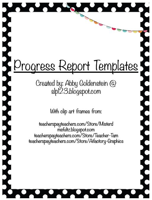 business progress report sample - Leonescapers