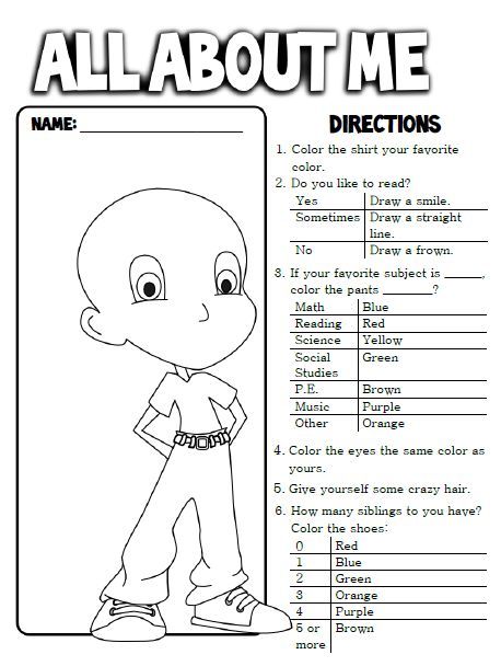 Slobbery image regarding free printable all about me worksheet Striking image throughout free printable all about me worksheet