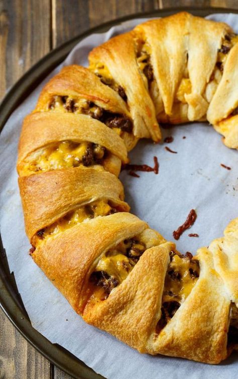 taco ring recipe food