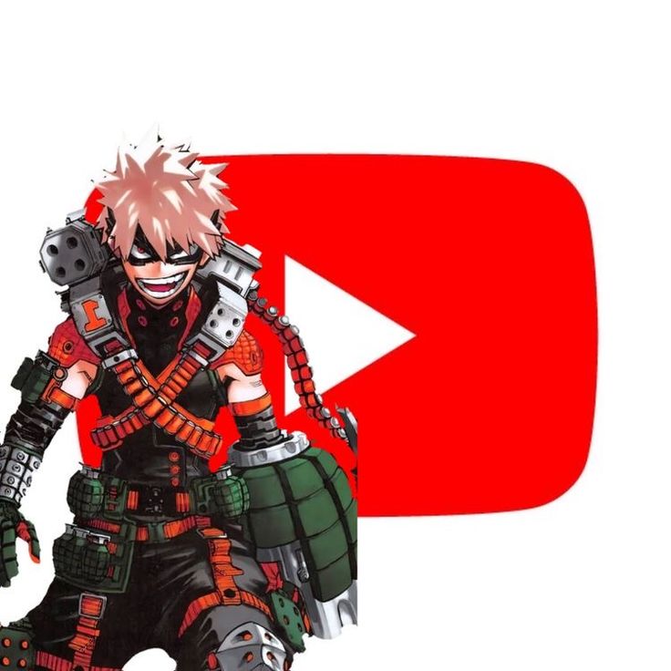 Bakugou Youtube Icon | Ios app icon, Animated icons, Snapchat icon