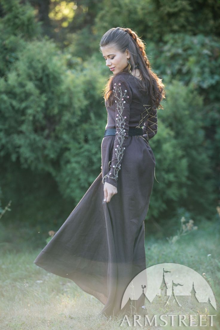 Medieval Linen Dress Fairy Tale