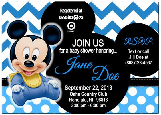 12 best Baby Mickey Mouse images on Pinterest Birthdays, Mickey - mickey mouse invitation template 12 best Baby Mickey Mouse images on Pinterest Birthdays, Mickey - mickey mouse invitation template