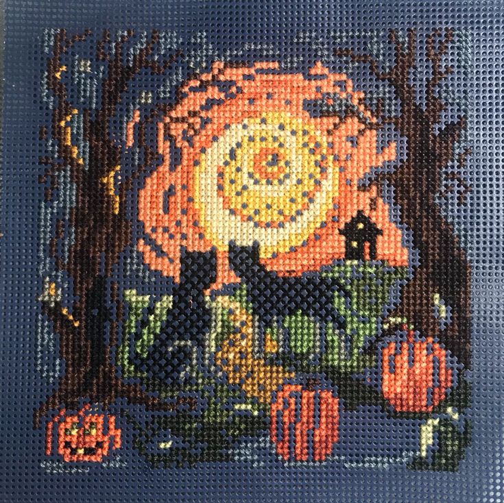 Before beading! | Cross stitch finishing, Cross stitch, Stitch