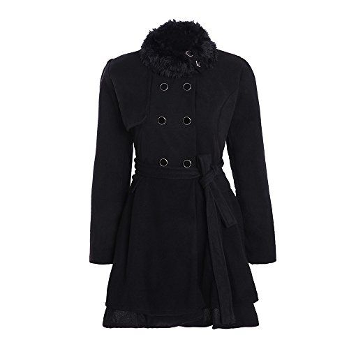 Women Coat JJLIKER Winter Warm Fashion Elegant Leisure Button Parka Jacket Outwear Overcoat with Belt Women Coat JJLIKER Winter Warm Fashion Elegant Leisure Button Parka Jacket Outwear Overcoat with Belt
