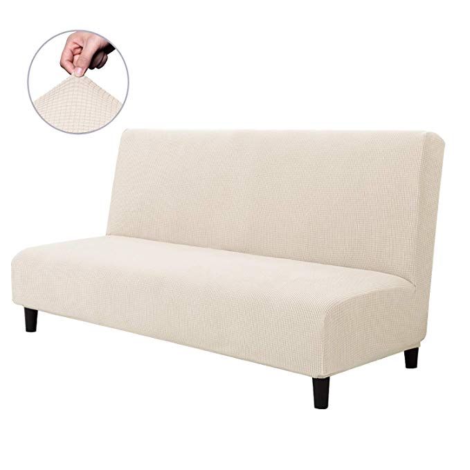 Chun Yi Armless Sofa Slipcover Elastic Ed Full Folding Chun Yi Armless Sofa Slipcover Elastic
