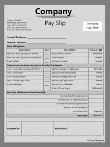 10 payslip template word excel pdf templates www