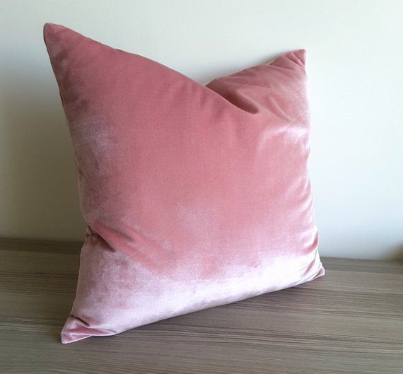 Blush Velvet Pillow Cover Belgium Velvet Blush Pillow Light Pink 46 Liked On Polyvore Featuring Hom Blush Throw Pillow Blush Pillows Pink Accent Pillow
