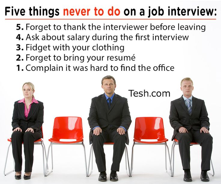 things to do for a job interview