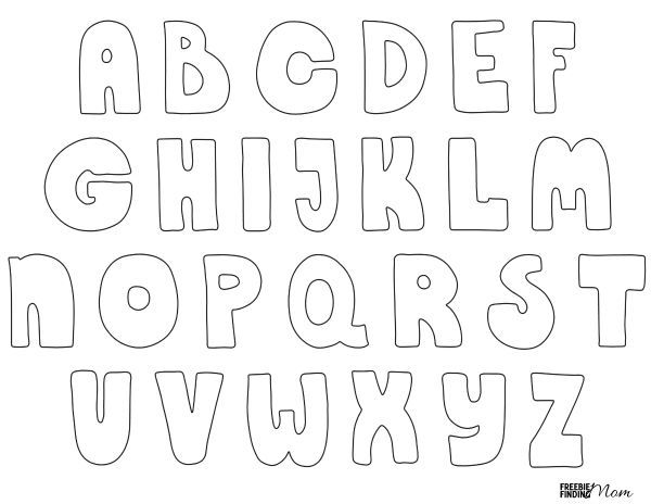 Bubble Letters Fonts That I Can Color In Microsoft Paint | #The Expert