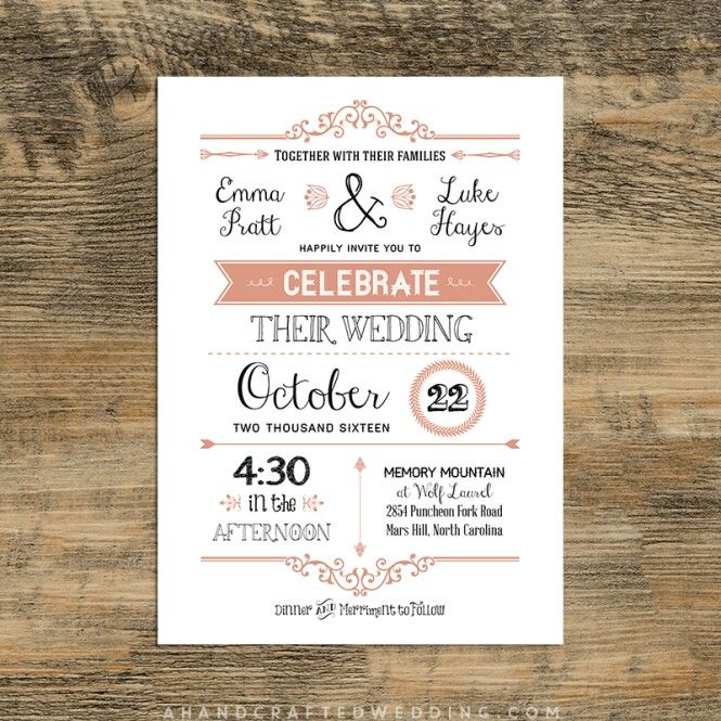 reception templates