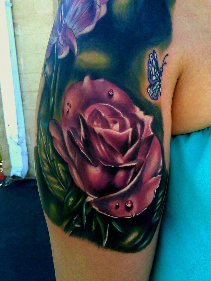 11 best purple realistic rose tattoo images on pinterest tattoo 11 best purple realistic rose tattoo images on pinterest tattoo