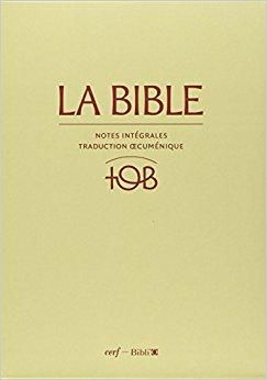 TÉLÉCHARGER LA BIBLE TOB TOB TÉLÉCHARGER LA BIBLE