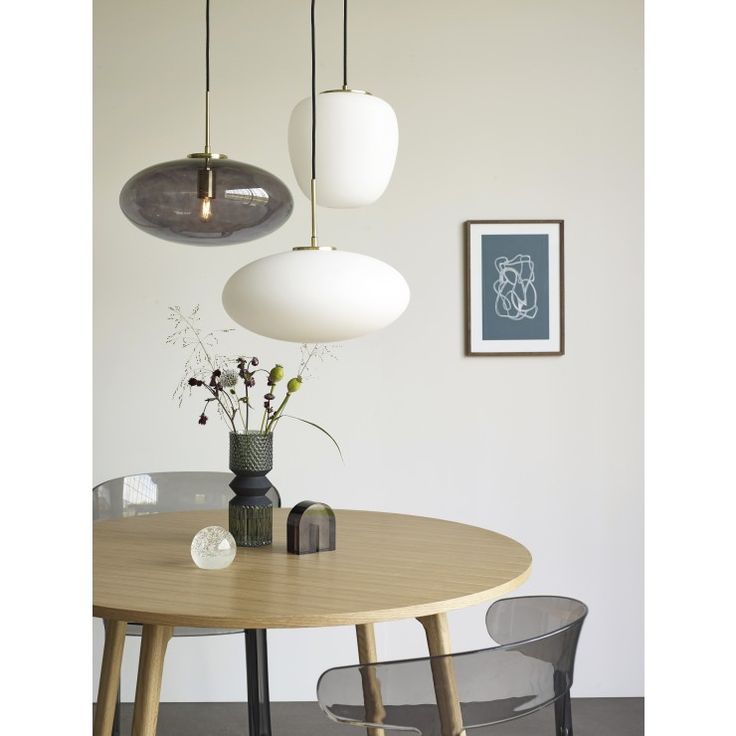 Hübsch Float Taklampa VitMässing i 2020 | Taklampa Taklampa Silent Pendant Lamp | Formis möbler och inredning