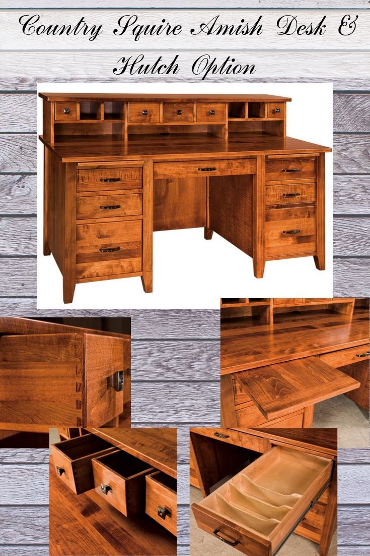 Handmade To Last For Generations This Amish Desk Features