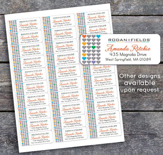 247 best Rodan \ Fields images on Pinterest Skin treatments - sample address label 247 best Rodan \ Fields images on Pinterest Skin treatments - sample address label