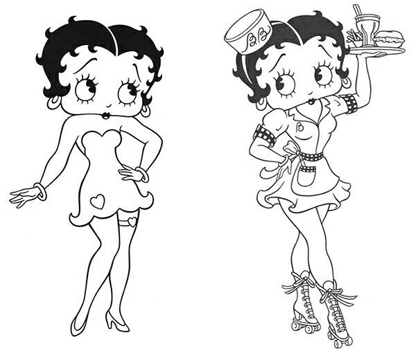 betty boop black and white pics betty boop black and white pics