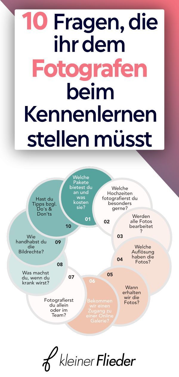 Keine fragen beim kennenlernen