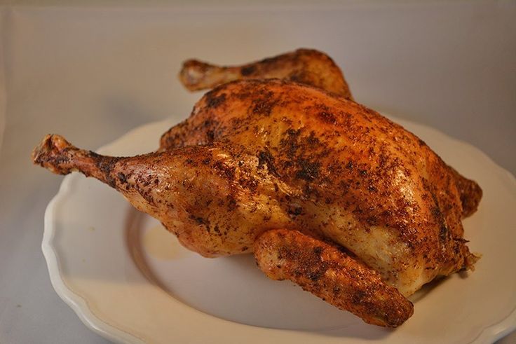 Brathähnchen im Backofen - so geht knusprig | AlleKochen.com | Recipe ...