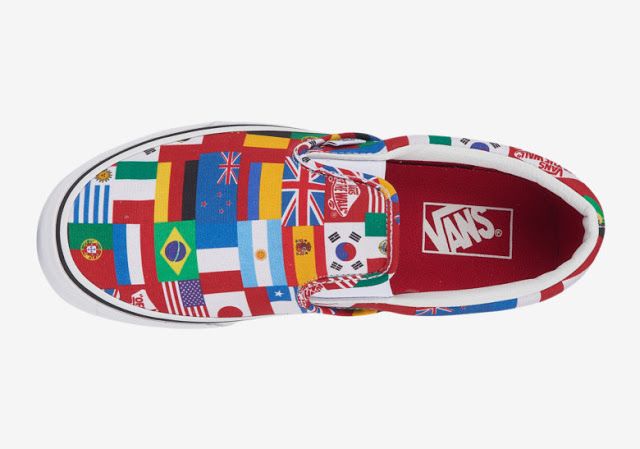 flag slip on vans