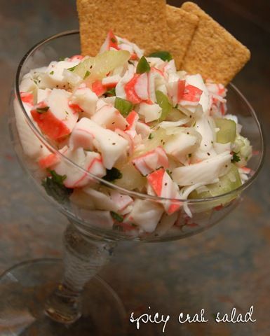 Crab salad with mayonnaise recipes Crab salad with mayonnaise recipes